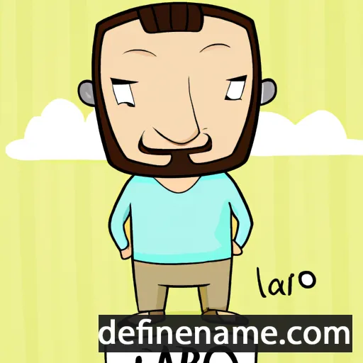 cartoon of the name Jaro