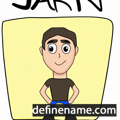 Jarrin cartoon