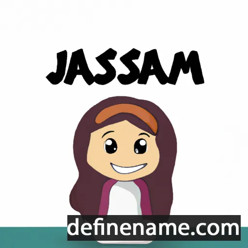 Jasmi cartoon