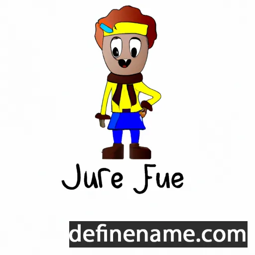 Jaufré cartoon