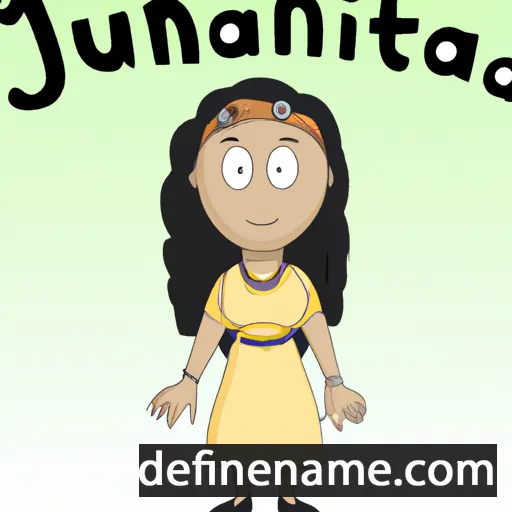 Jaunita cartoon