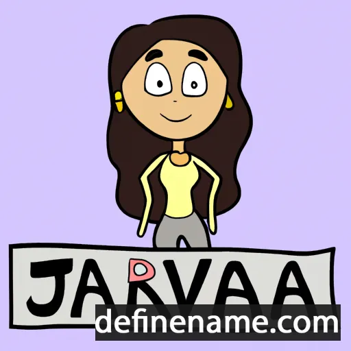 Javairia cartoon