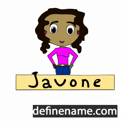 Javonne cartoon