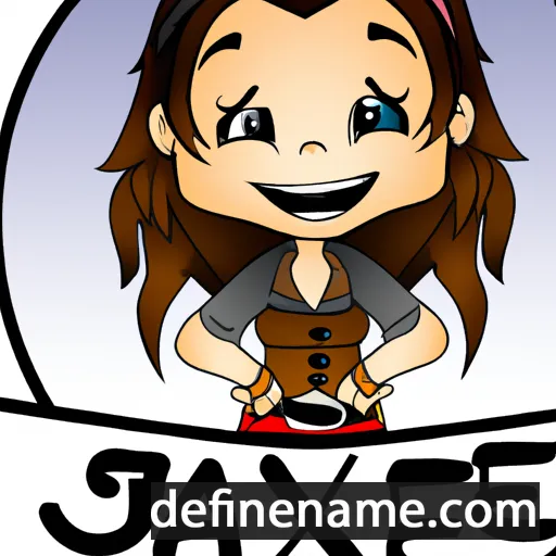 Jaxie cartoon