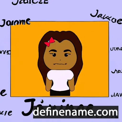 Jaxine cartoon