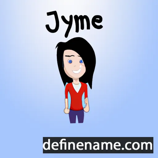 Jaymee cartoon