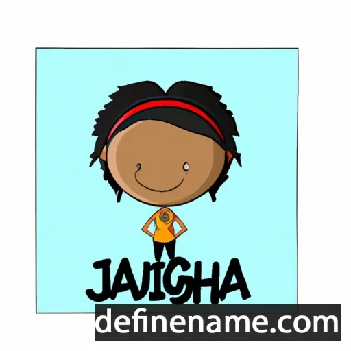 Jaziah cartoon