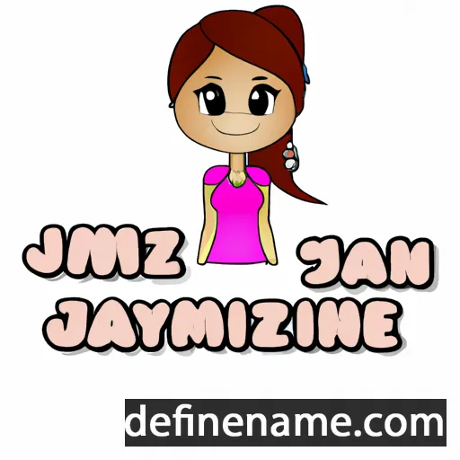 Jazlynne cartoon