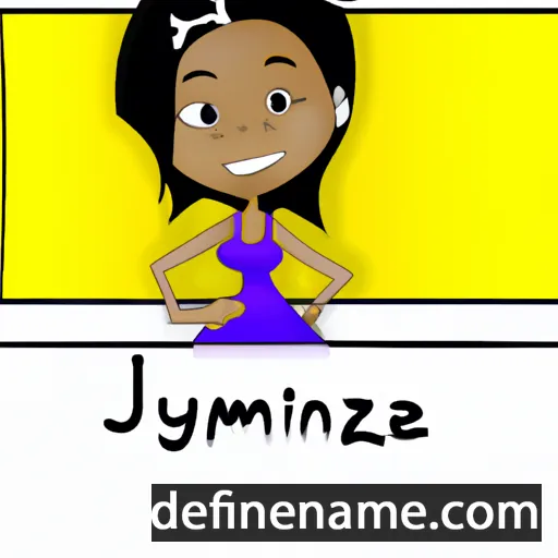 Jazzmynne cartoon