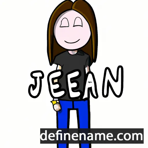 Jeann cartoon