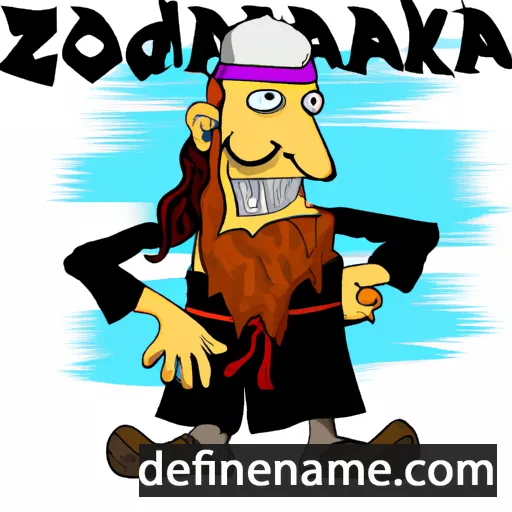 Jehozadak cartoon