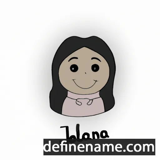 Jeliana cartoon