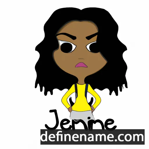 Jemine cartoon