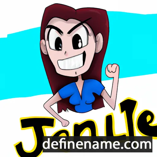 Jenele cartoon