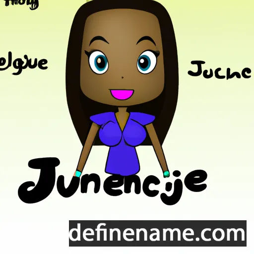 Jenique cartoon