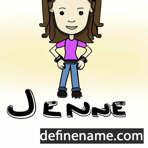 Jennalee cartoon