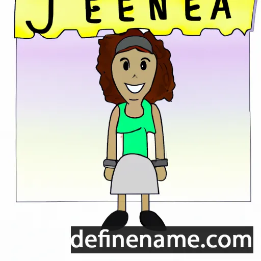 Jennea cartoon