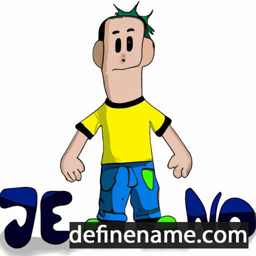 Jeno cartoon