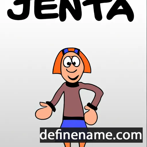 Jenta cartoon