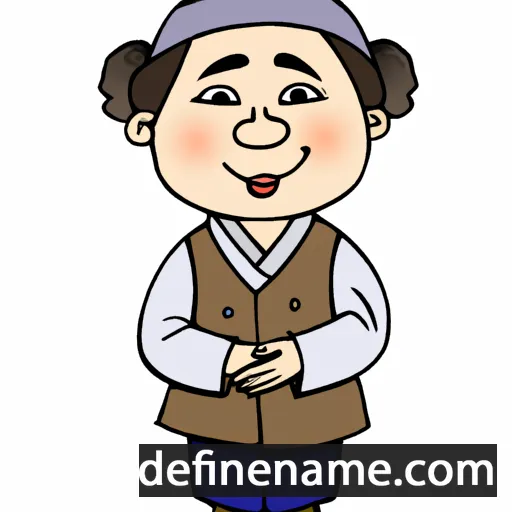 Jeong-hwa cartoon