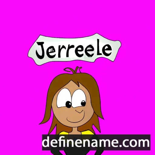 Jeralee cartoon