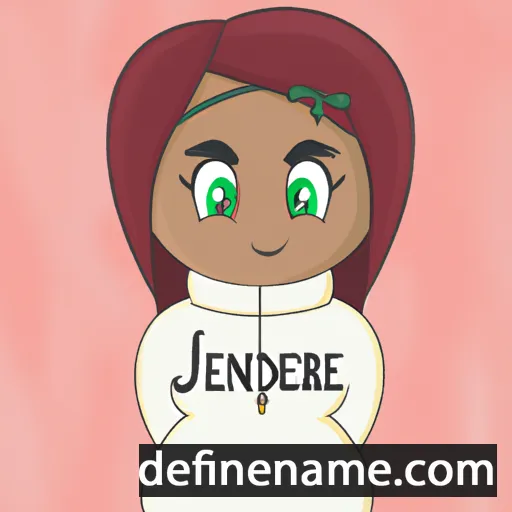 Jerdine cartoon