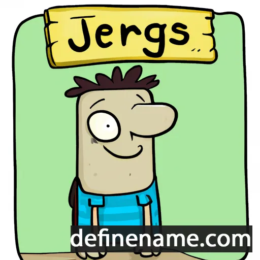 Jerguš cartoon