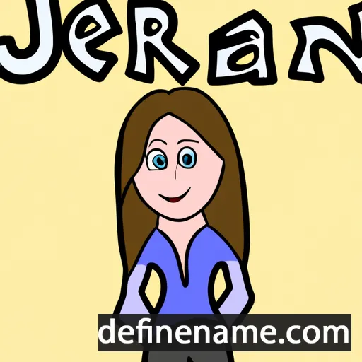 Jeriann cartoon