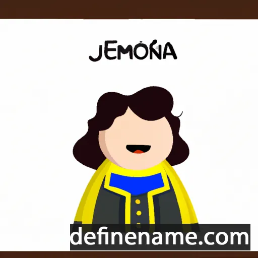 Jerónima cartoon