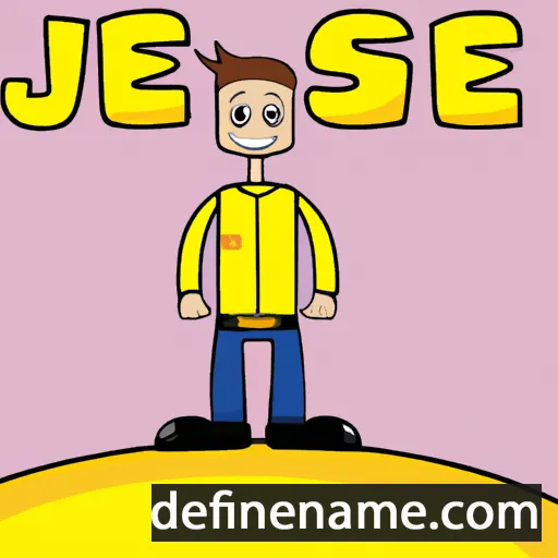 cartoon of the name Jesse