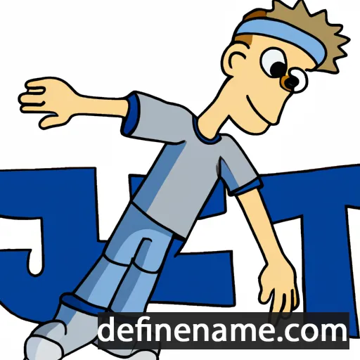 cartoon of the name Jet