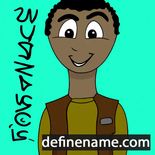 Jevaughn cartoon