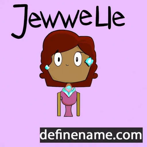 Jewelle cartoon