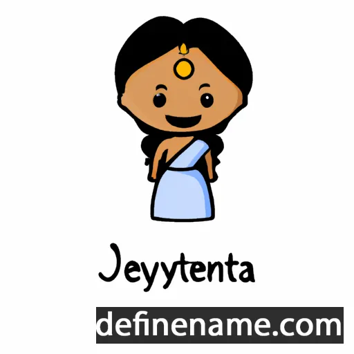 Jeyanthi cartoon