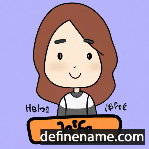 Ji-hae cartoon