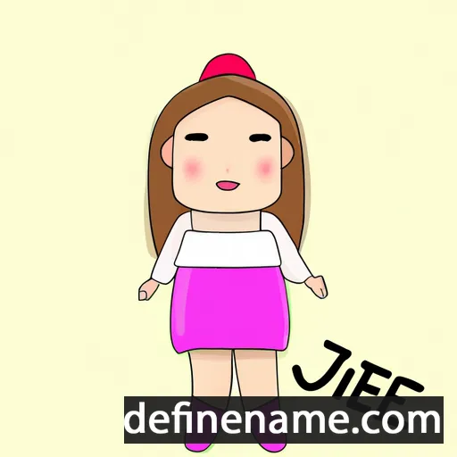 Ji-hee cartoon