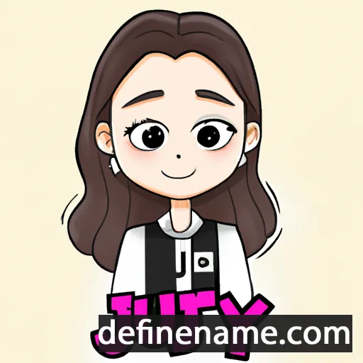 Ji-hyo cartoon