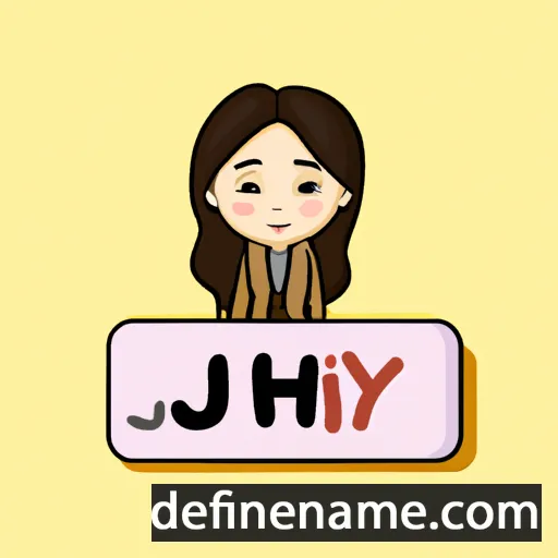 Ji-Hyun cartoon