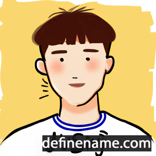 Ji-sung cartoon