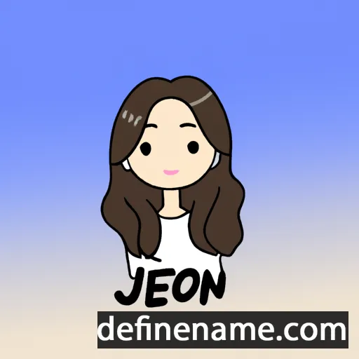 Ji-yeon cartoon