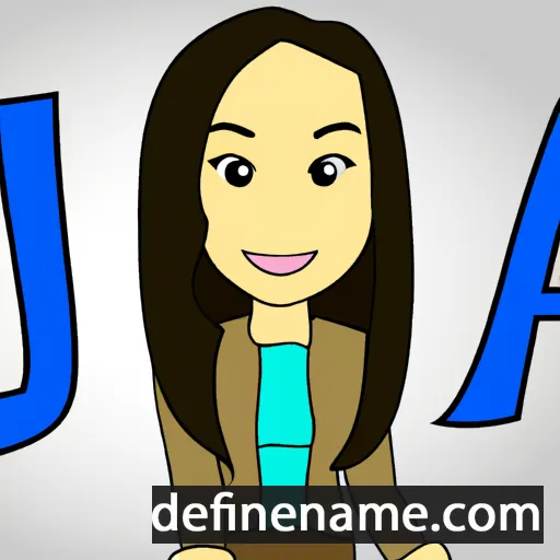 cartoon of the name Jia