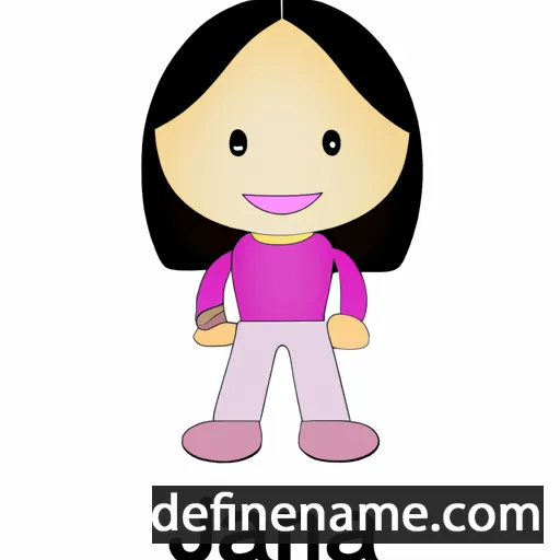 Jiana cartoon