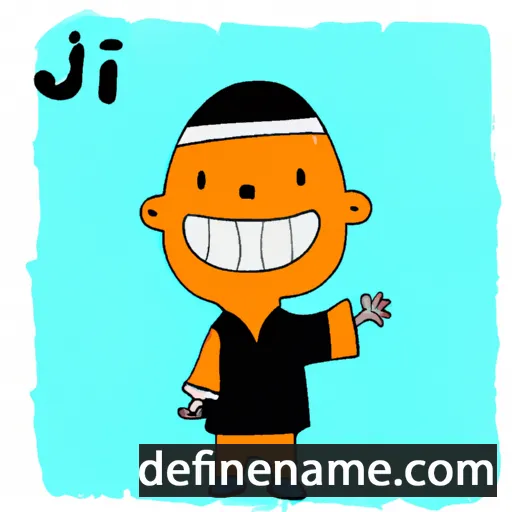 cartoon of the name Jiji