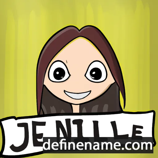 Jinelle cartoon