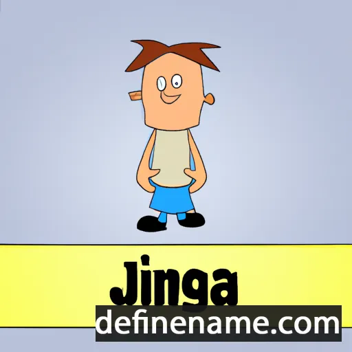 Jinga cartoon