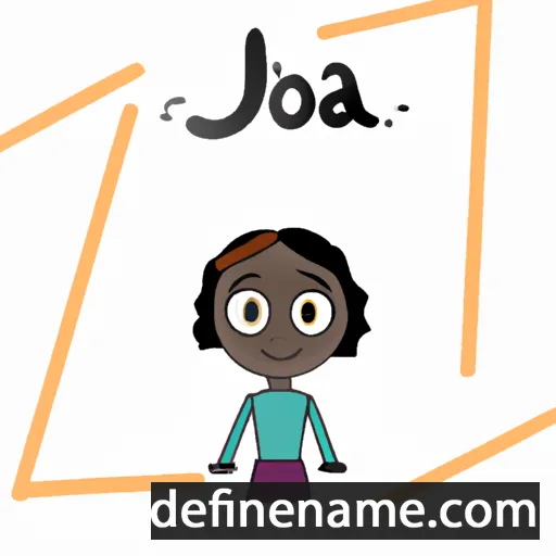 Joaïa cartoon