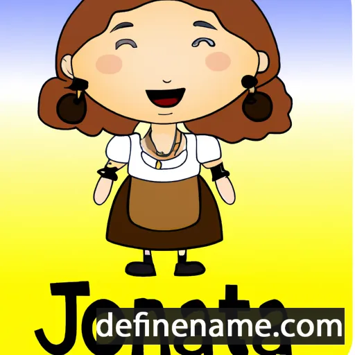 Joaneta cartoon