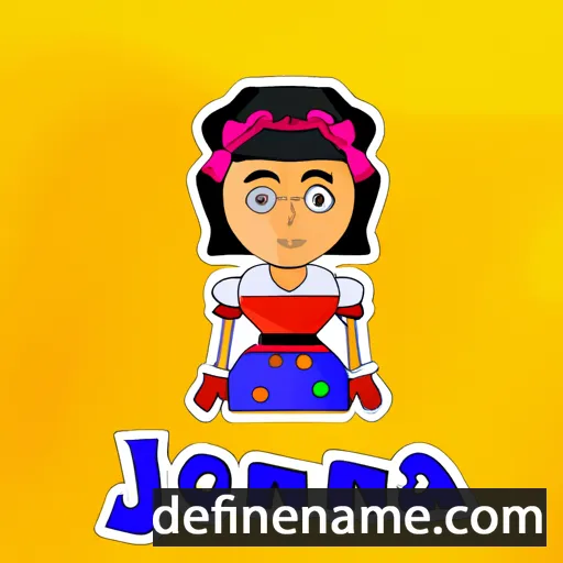 Joanina cartoon