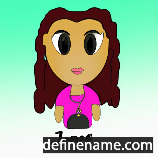 Jo'nae cartoon