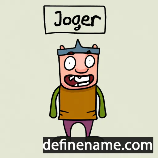 Jólgeirr cartoon